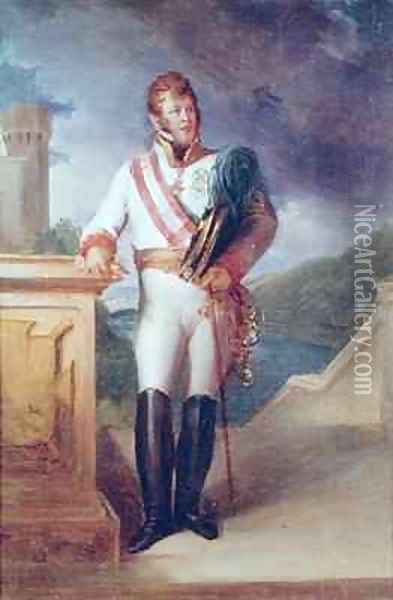 Charles Philippe 1771-1820 Prince of Schwartzenberg Oil Painting - Baron Francois Gerard