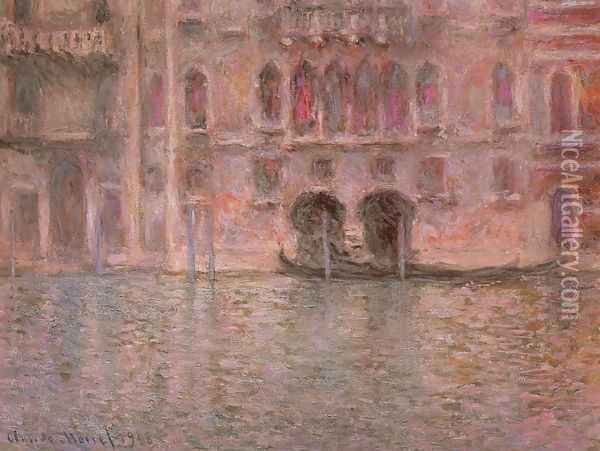 Venice, Palazzo da Mula Oil Painting - Claude Oscar Monet