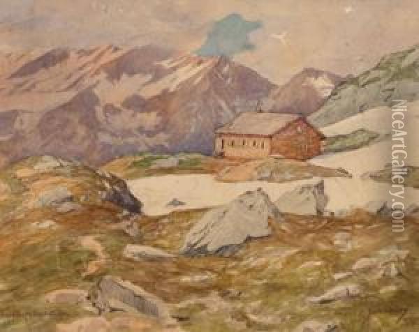 Edmund-graf-hutte Oil Painting - Leopold Scheiring