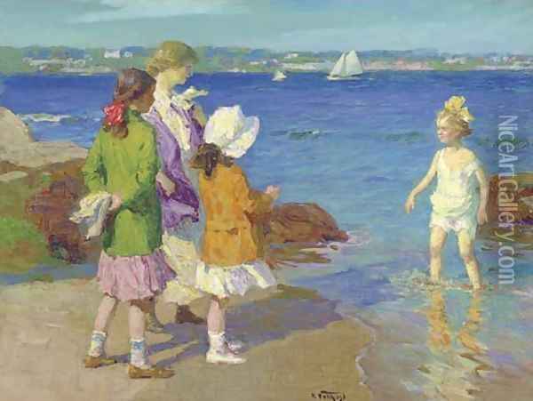 The Water's Fine Oil Painting - Edward Henry Potthast