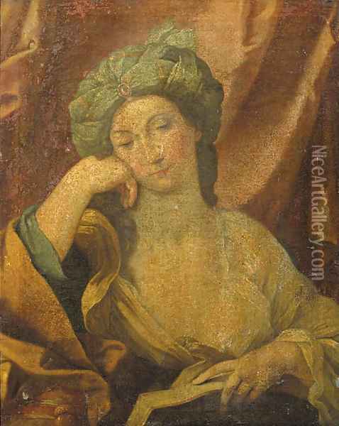The Cumaean Sibyl 4 Oil Painting - Domenico Zampieri (Domenichino)