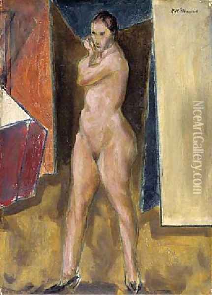 Nude Oil Painting - Alfred Henry Maurer