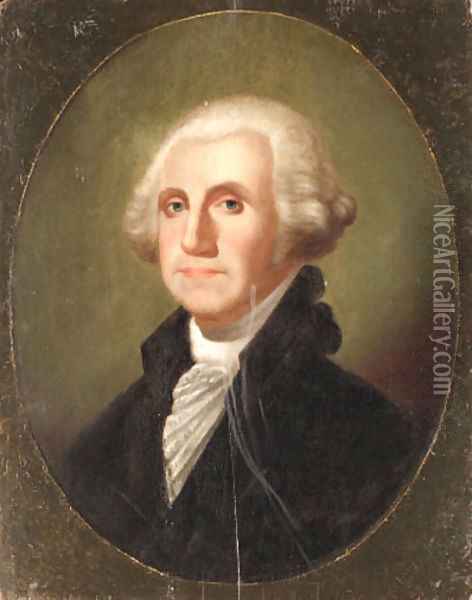 Portrait of George Washington Oil Painting - American School