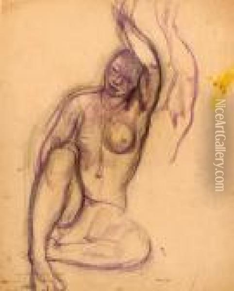 Nude Oil Painting - Georges Kars