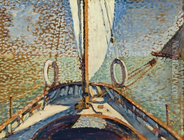 Collioure Le Mohamed-El-Sadok Oil Painting - Paul Signac