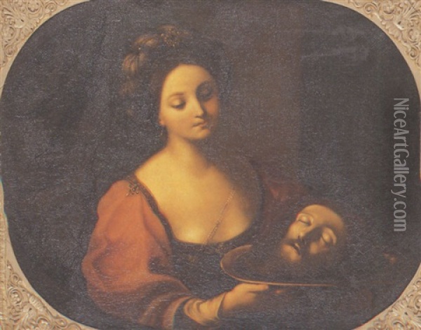 Salome With The Head Of John The Baptist Oil Painting - Frances (Mrs. Myddelton Biddulph) Mostyn Owen