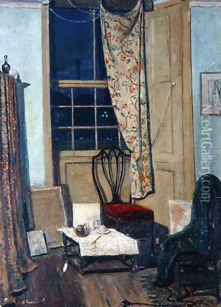 The Corner of a Room Oil Painting - James Dickson Innes