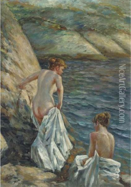 The Bathers Oil Painting - Anders Zorn