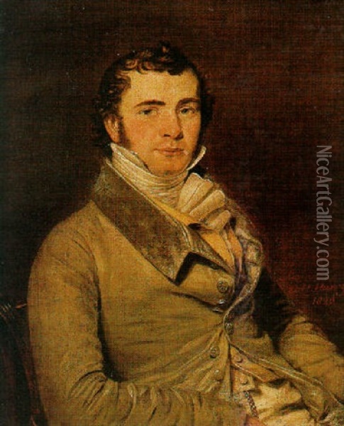 Portrait Of Mr Buckle Oil Painting - David Henry Parry