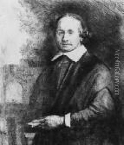 Jan Antonides Van Der Linden (b., Holl. 264; H. 268) Oil Painting - Rembrandt Van Rijn