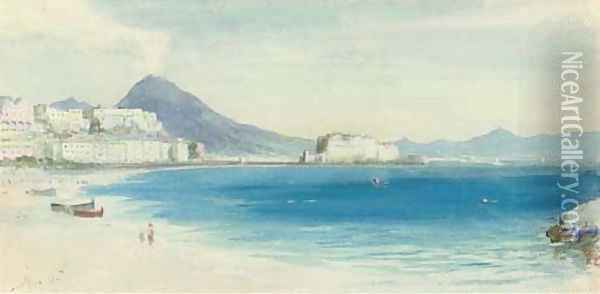 The Bay of Naples Oil Painting - John MacWhirter