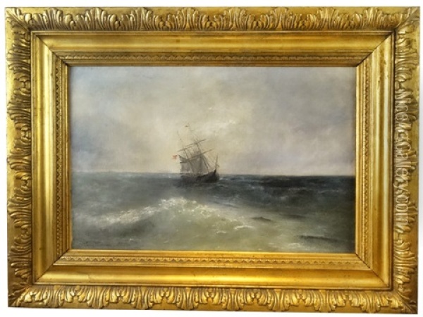 Marine Oil Painting - Grigorij Kapustin