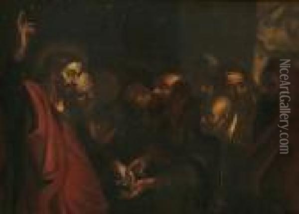 Christ And The Tribute Money Oil Painting - Peter Paul Rubens
