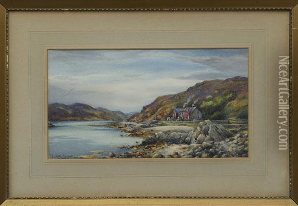 Scottish Views Entitled Oil Painting - William Alister Macdonald