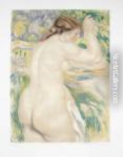 Nu Oil Painting - Pierre Auguste Renoir