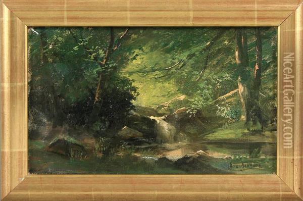 Brandenburg, W Oil Painting - Wilhelm Brandenburg