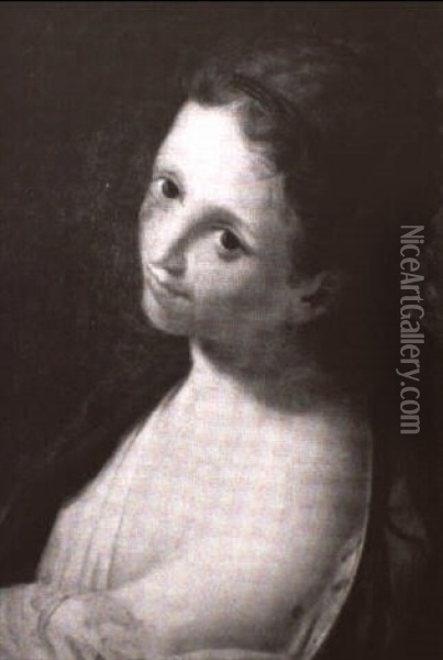 Portrait Of A Muse Oil Painting - Jean Baptiste Greuze