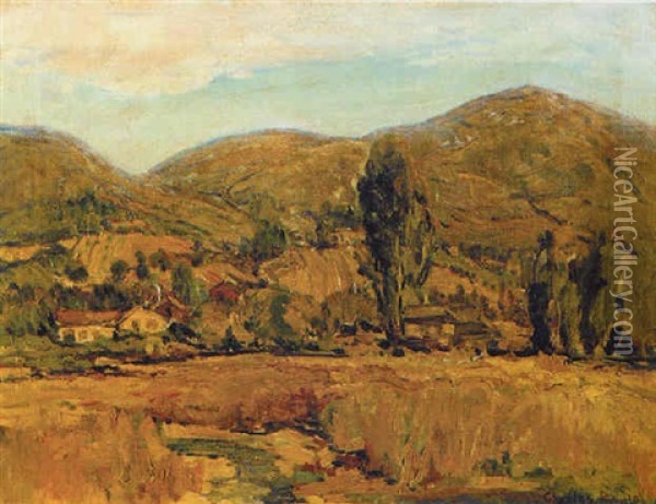 California Landscape Oil Painting - Charles Reiffel
