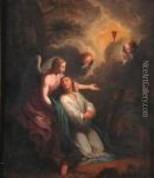 Cristo Nel Getsemani Oil Painting - Carlo Dolci