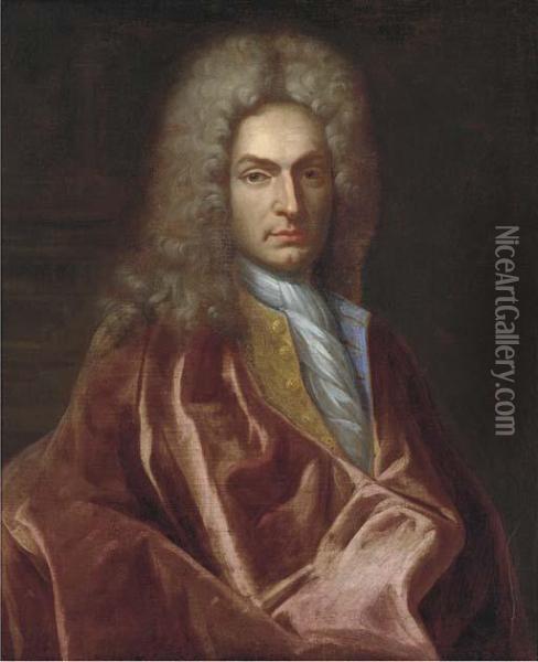Portrait Of James Ii Oil Painting - Sir Godfrey Kneller