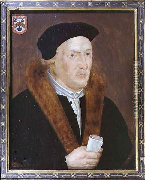 Portrait of Sir Thomas Exmewe Oil Painting - John, the Elder Bettes