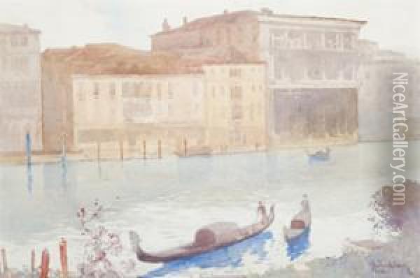 Venice Oil Painting - Theodore Penleigh Boyd