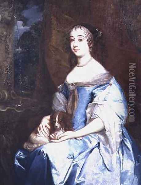 Portrait of Lady Margaret Parker Oil Painting - Sir Peter Lely