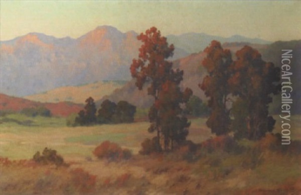 Morning In The Hills Oil Painting - Maurice Braun