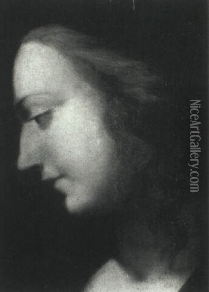 Saint Margaret Oil Painting - Alessandro di Cristofano Allori