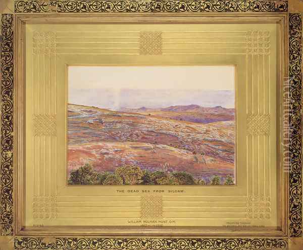The Dead Sea from Siloam Oil Painting - William Holman Hunt