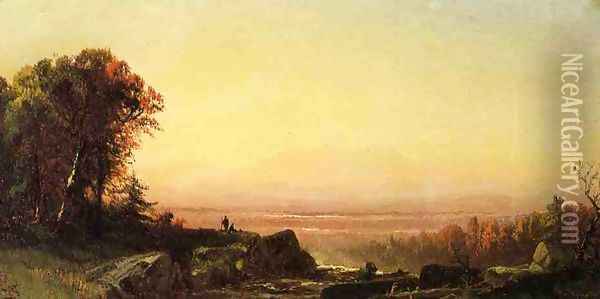 The Look-Out Point Oil Painting - Alfred Thompson Bricher
