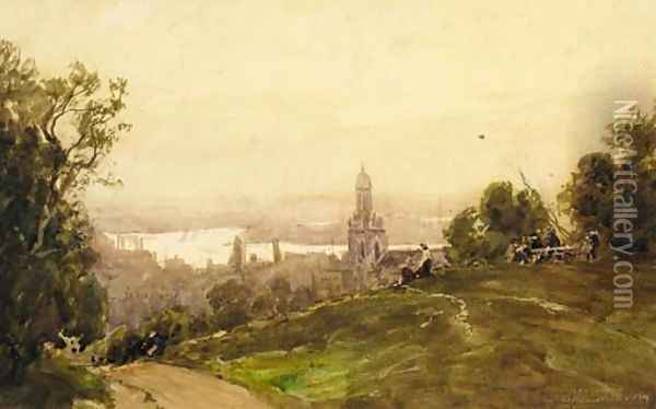 Greenwich Oil Painting - William Tatton Winter