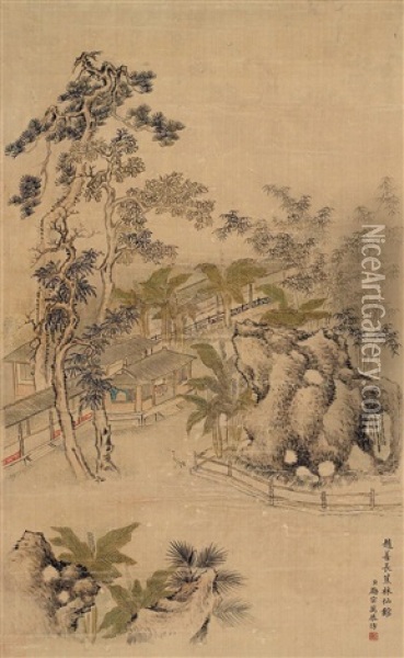 Landscape Oil Painting -  Li Zongwan