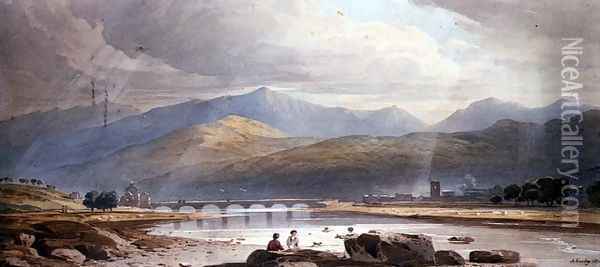 Dolgellau, 1811 Oil Painting - John Varley
