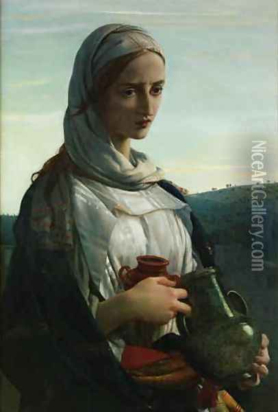 Mary Madgalen Oil Painting - John Rogers Herbert