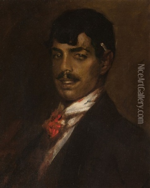 The Spanish Dude Oil Painting - William Merritt Chase