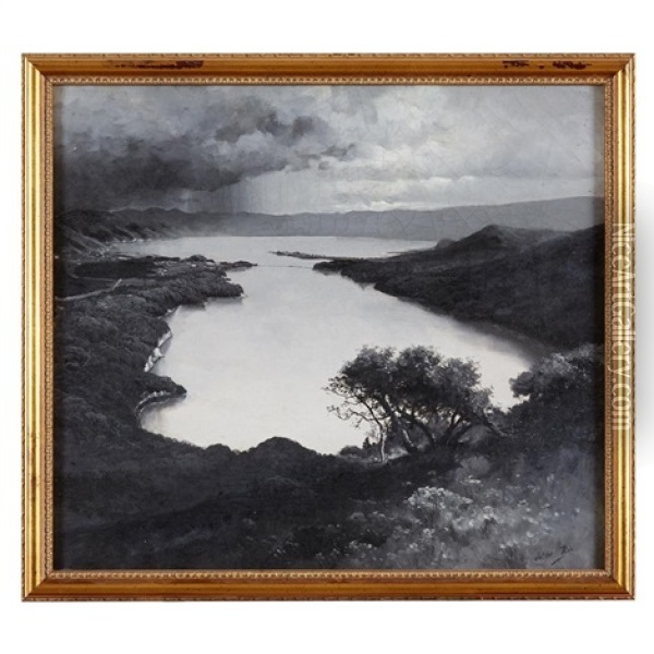 Walbridge Landscape Oil Painting - Julian Walbridge Rix
