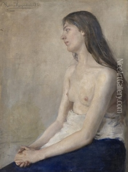 Nude Oil Painting - Hans Olaf Heyerdahl