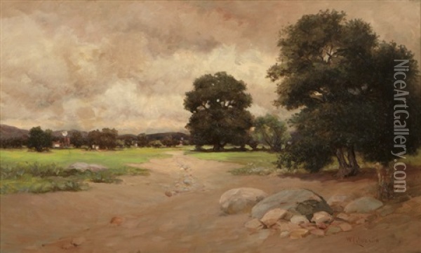 Ranch House Oil Painting - William Lee Judson