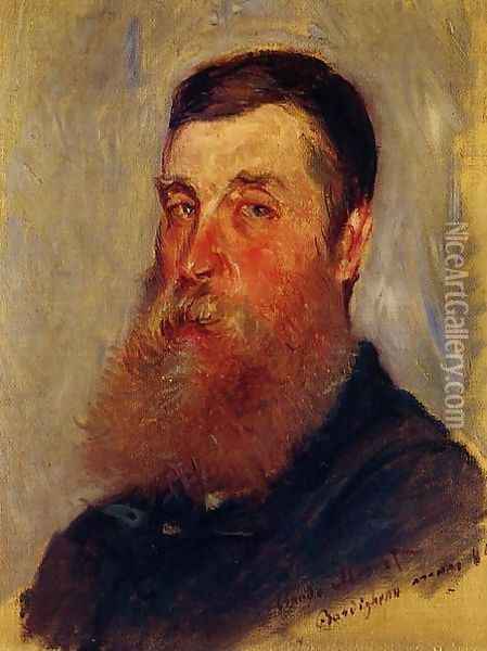 Portrait Of An English Painter Bordighera Oil Painting - Claude Oscar Monet