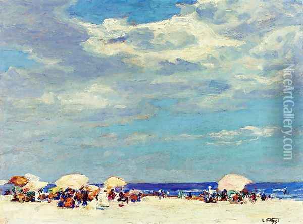 Beach Scene II Oil Painting - Edward Henry Potthast