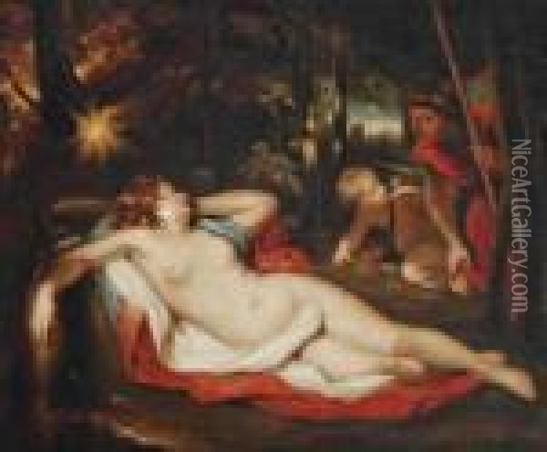 Cimon And Iphigenia Oil Painting - Sir Joshua Reynolds