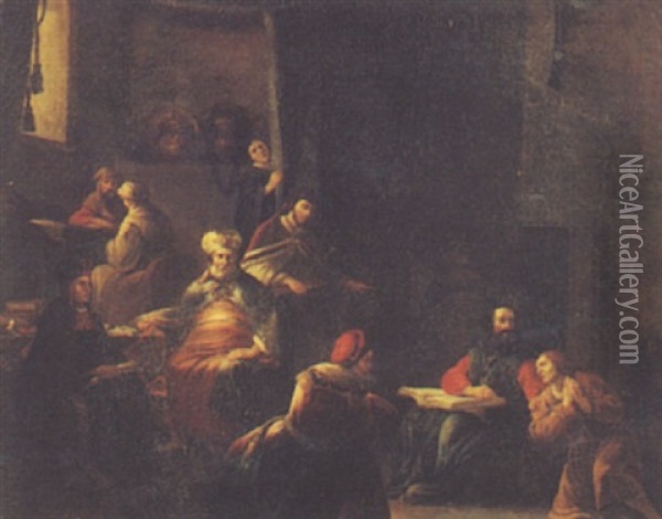 Judas Apres La Trahison Oil Painting - Willem De Poorter
