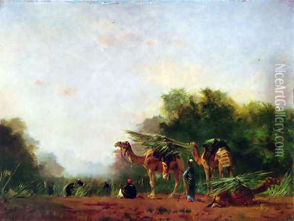 Araber Oil Painting - Eugene Fromentin