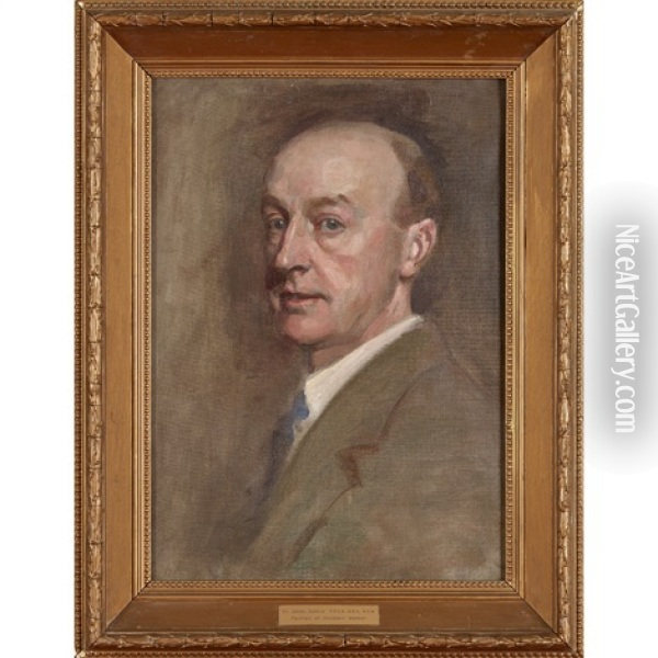 Portrait Of Stoddart Walker Oil Painting - James Guthrie