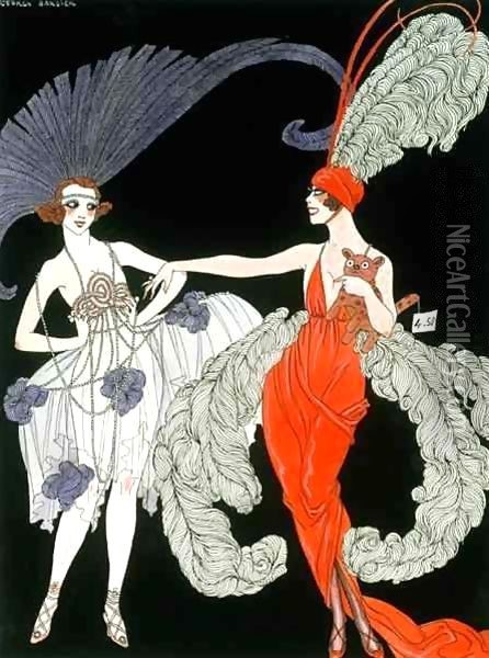 The Purchase Oil Painting - Georges Barbier