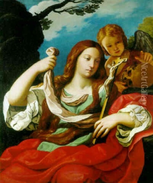 Saint Mary Magdalen Oil Painting - Lodovico Lana