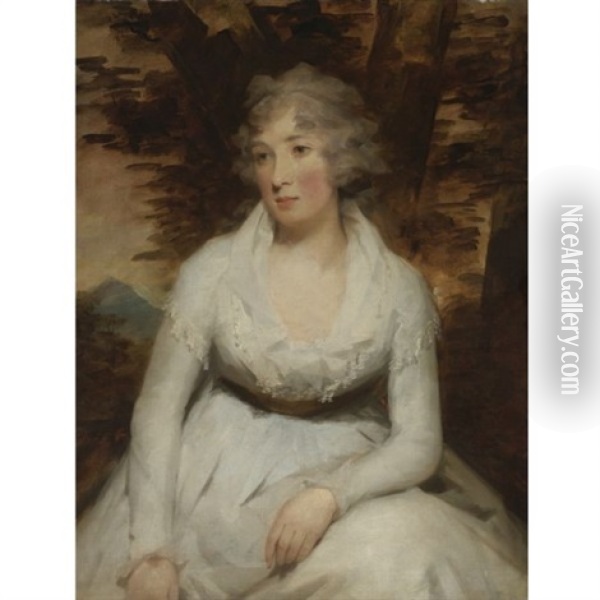 Miss Elizabeth Dalrymple (afterwards Mrs. George Leith) Oil Painting - Sir Henry Raeburn