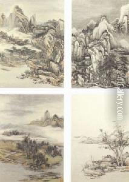 Landscape Oil Painting - Wang Yu