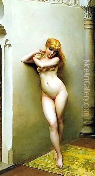 The Favourite 1880 Oil Painting - Luis Ricardo Falero